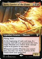 Matte Finish New Capenna Commander Syrix, Carrier of the Flame ( #180 )