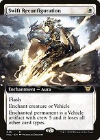 Glossy Finish Neon Dynasty Commander Swift Reconfiguration ( #45 )