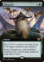 Glossy Finish Neon Dynasty Commander Silkguard ( #71 )