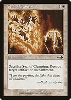 Matte Finish Nemesis Seal of Cleansing ( #18 )