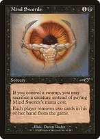 Matte Finish Nemesis Mind Swords ( #60 )