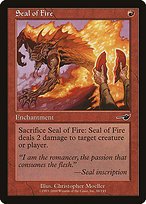 Matte Finish Nemesis Seal of Fire ( #98 )