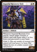 Glossy Finish Kamigawa: Neon Dynasty Imperial Recovery Unit ( #18 )