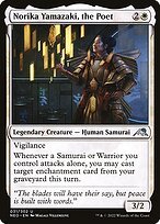 Glossy Finish Kamigawa: Neon Dynasty Norika Yamazaki, the Poet ( #31 )