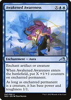 Glossy Finish Kamigawa: Neon Dynasty Awakened Awareness ( #47 )