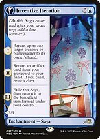 Glossy Finish Kamigawa: Neon Dynasty Inventive Iteration // Living Breakthrough ( #57 )