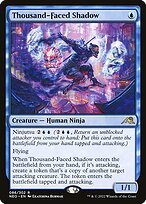 Glossy Finish Kamigawa: Neon Dynasty Thousand-Faced Shadow ( #86 )