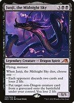 Glossy Finish Kamigawa: Neon Dynasty Junji, the Midnight Sky ( #102 )
