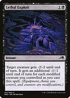 Glossy Finish Kamigawa: Neon Dynasty Lethal Exploit ( #107 )