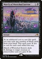 Glossy Finish Kamigawa: Neon Dynasty March of Wretched Sorrow ( #111 )