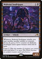 Glossy Finish Kamigawa: Neon Dynasty Mukotai Soulripper ( #113 )