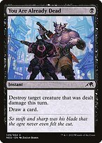 Glossy Finish Kamigawa: Neon Dynasty You Are Already Dead ( #129 )
