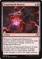 Glossy Finish Kamigawa: Neon Dynasty Dragonspark Reactor ( #137 )