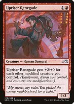 Glossy Finish Kamigawa: Neon Dynasty Upriser Renegade ( #170 )