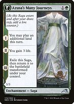 Glossy Finish Kamigawa: Neon Dynasty Azusa's Many Journeys // Likeness of the Seeker ( #172 )