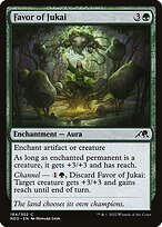 Glossy Finish Kamigawa: Neon Dynasty Favor of Jukai ( #184 )
