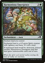 Glossy Finish Kamigawa: Neon Dynasty Harmonious Emergence ( #190 )