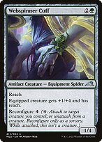 Glossy Finish Kamigawa: Neon Dynasty Webspinner Cuff ( #214 )