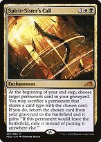 Glossy Finish Kamigawa: Neon Dynasty Spirit-Sister's Call ( #237 )