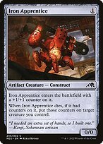 Glossy Finish Kamigawa: Neon Dynasty Iron Apprentice ( #248 )