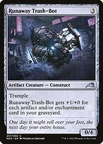 Glossy Finish Kamigawa: Neon Dynasty Runaway Trash-Bot ( #257 )