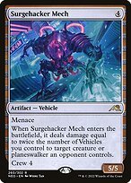 Glossy Finish Kamigawa: Neon Dynasty Surgehacker Mech ( #260 )