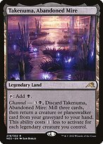 Glossy Finish Kamigawa: Neon Dynasty Takenuma, Abandoned Mire ( #278 )