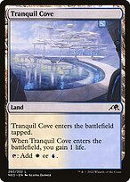 Glossy Finish Kamigawa: Neon Dynasty Tranquil Cove ( #280 )