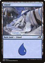 Glossy Finish Kamigawa: Neon Dynasty Island ( #286 )