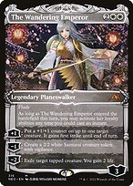 Glossy Finish Kamigawa: Neon Dynasty The Wandering Emperor ( #316 )
