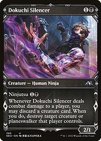 Glossy Finish Kamigawa: Neon Dynasty Dokuchi Silencer ( #340 )