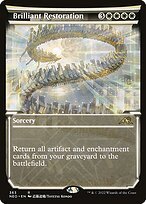 Glossy Finish Kamigawa: Neon Dynasty Brilliant Restoration ( #363 )