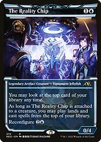 Glossy Finish Kamigawa: Neon Dynasty The Reality Chip ( #374 )