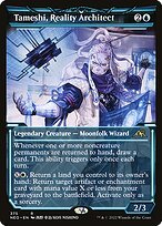 Glossy Finish Kamigawa: Neon Dynasty Tameshi, Reality Architect ( #375 )