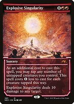 Glossy Finish Kamigawa: Neon Dynasty Explosive Singularity ( #383 )