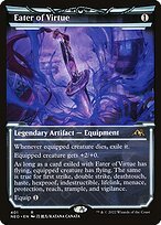 Glossy Finish Kamigawa: Neon Dynasty Eater of Virtue ( #401 )