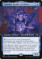 Glossy Finish Kamigawa: Neon Dynasty Tameshi, Reality Architect ( #450 )