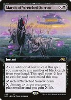 Glossy Finish Kamigawa: Neon Dynasty March of Wretched Sorrow ( #457 )