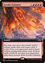 Glossy Finish Kamigawa: Neon Dynasty Invoke Calamity ( #467 )