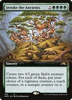 Glossy Finish Kamigawa: Neon Dynasty Invoke the Ancients ( #474 )