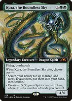 Glossy Finish Kamigawa: Neon Dynasty Kura, the Boundless Sky ( #478 )