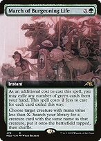 Glossy Finish Kamigawa: Neon Dynasty March of Burgeoning Life ( #479 )