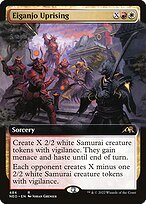 Glossy Finish Kamigawa: Neon Dynasty Eiganjo Uprising ( #484 )