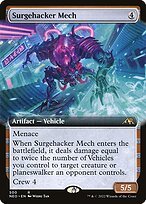 Glossy Finish Kamigawa: Neon Dynasty Surgehacker Mech ( #500 )