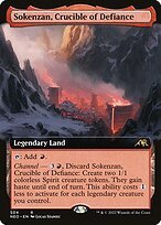Glossy Finish Kamigawa: Neon Dynasty Sokenzan, Crucible of Defiance ( #504 )