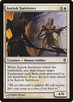 Matte Finish New Phyrexia Auriok Survivors ( #3 )