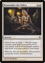 Matte Finish New Phyrexia Remember the Fallen ( #21 )