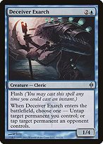 Matte Finish New Phyrexia Deceiver Exarch ( #33 )