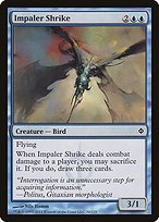 Matte Finish New Phyrexia Impaler Shrike ( #36 )