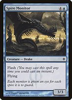 Matte Finish New Phyrexia Spire Monitor ( #46 )